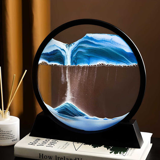 Relaxing Kinetic Sandscape – Premium Desk Art for Calm & Focus